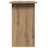 Eichendesign-Schreibtisch Seiden 80x45x74cm (Holz)