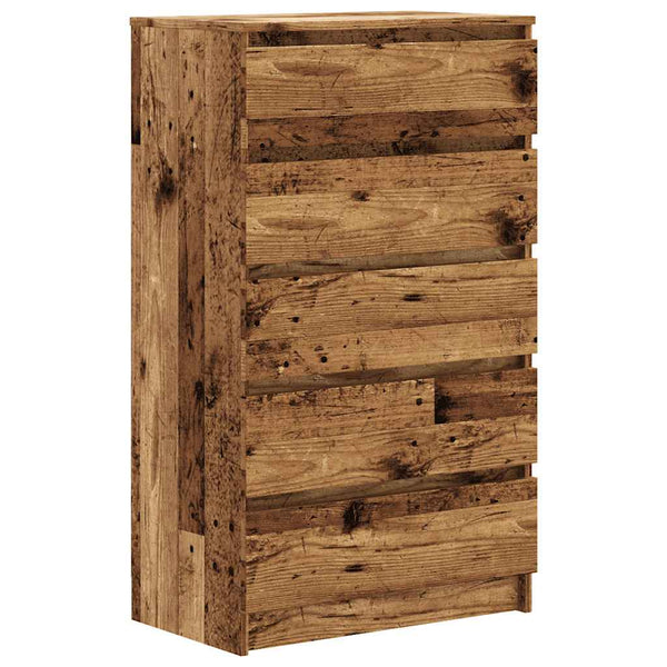 Vanha puu laatikosto Panaiti 60x36x103cm (puinen)