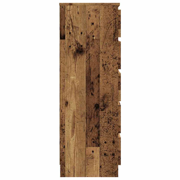 Vanha puu laatikosto Panaiti 60x36x103cm (puinen)