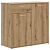 Handwerker Eiche Sideboard Bayko 80x36x75cm (Spanplatte)