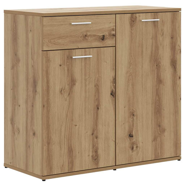 Handwerker Eiche Sideboard Bayko 80x36x75cm (Spanplatte)