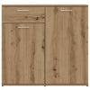 Handwerker Eiche Sideboard Bayko 80x36x75cm (Spanplatte)