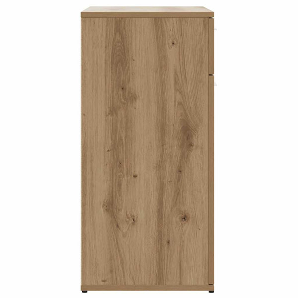 Handwerker Eiche Sideboard Bayko 80x36x75cm (Spanplatte)