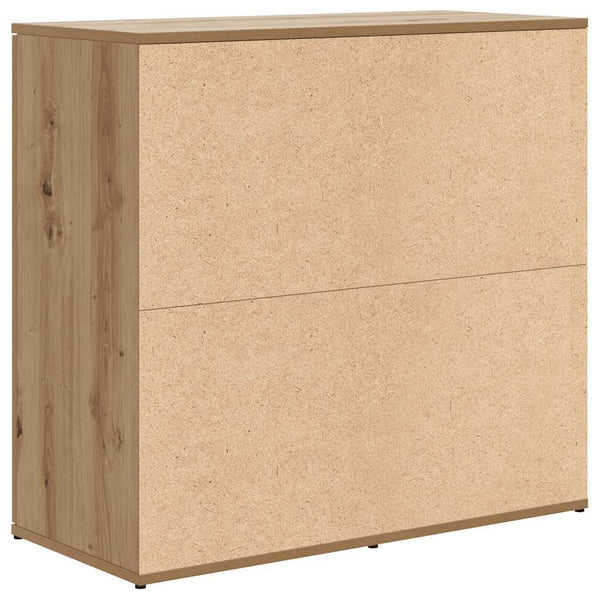 Handwerker Eiche Sideboard Bayko 80x36x75cm (Spanplatte)