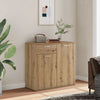 Handwerker Eiche Sideboard Bayko 80x36x75cm (Spanplatte)