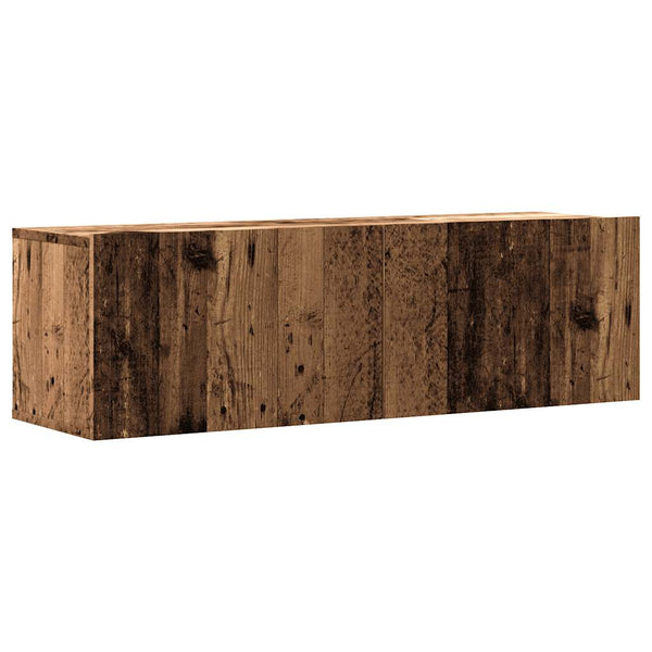 TV-Wandschrank Jayde aus Altholz 100x30x30cm (Holz)