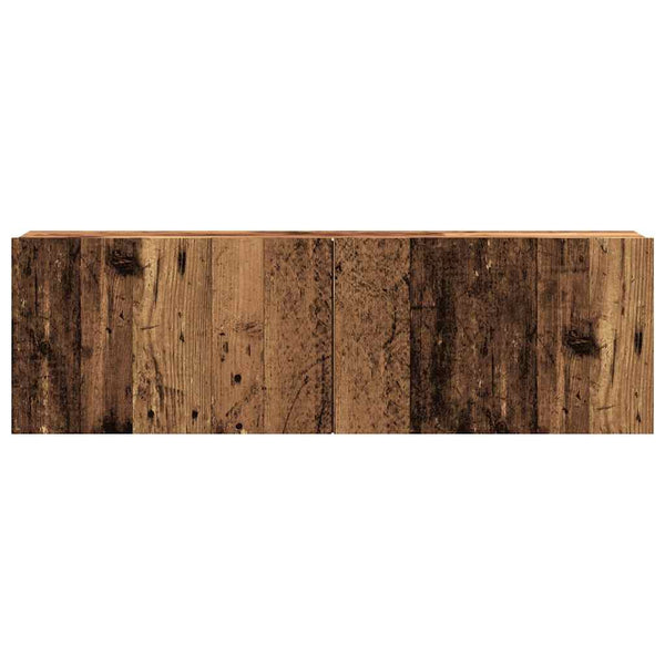 TV-Wandschrank Jayde aus Altholz 100x30x30cm (Holz)
