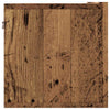 TV-Wandschrank Jayde aus Altholz 100x30x30cm (Holz)