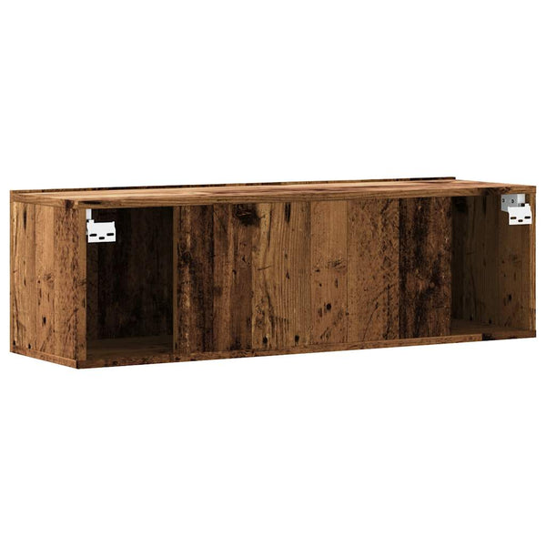 TV-Wandschrank Jayde aus Altholz 100x30x30cm (Holz)