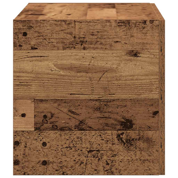 Vintage-Wandschrank Radegunde 80x39x40cm (Holzwerkstoff)