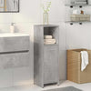 Betongrauer Badschrank Bizera 30x30x95cm (Spanplatte)
