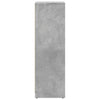 Betongrauer Badschrank Bizera 30x30x95cm (Spanplatte)