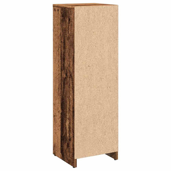Badezimmerschrank aus Altholz Raela 30x30x95cm (Spanplatte)