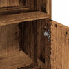 Badezimmerschrank aus Altholz Raela 30x30x95cm (Spanplatte)