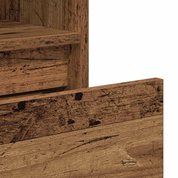 Altes Holz Bücherregal Grofu 36x30x171cm (Spanplatte)