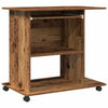 Alter Computertisch aus Holz Tasita 80x50x75cm (Spanplatte)