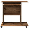 Alter Computertisch aus Holz Tasita 80x50x75cm (Spanplatte)