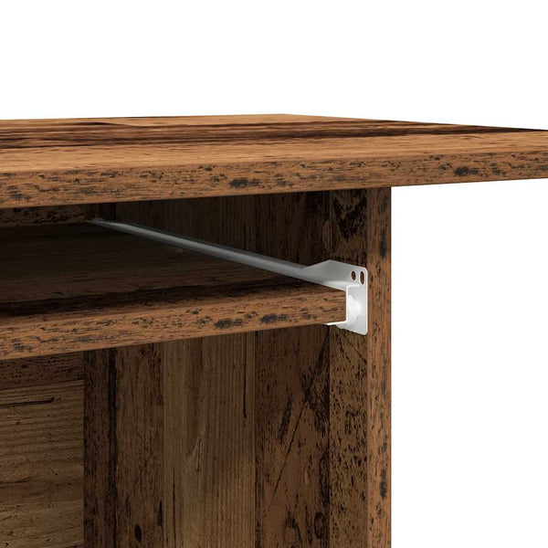 Alter Computertisch aus Holz Tasita 80x50x75cm (Spanplatte)