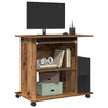 Alter Computertisch aus Holz Tasita 80x50x75cm (Spanplatte)