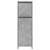Betongrauer Badschrank Ciang 30x30x95cm (Spanplatte)