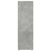 Betongrauer Badschrank Ciang 30x30x95cm (Spanplatte)