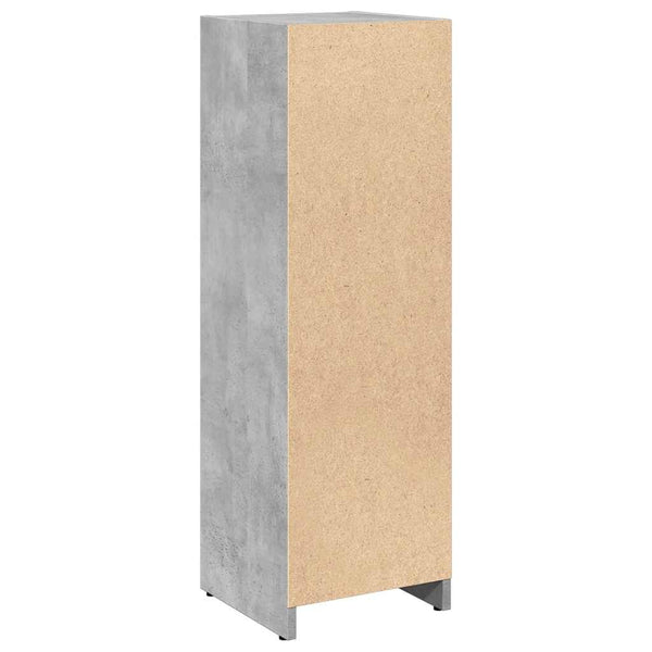 Betongrauer Badschrank Ciang 30x30x95cm (Spanplatte)
