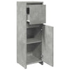 Betongrauer Badschrank Ciang 30x30x95cm (Spanplatte)