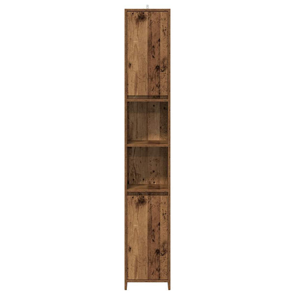 Oprea Altholz-Badezimmerschrank 30x30x183,5cm (Spanplatte)