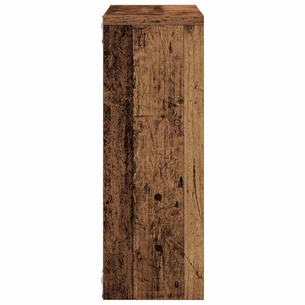 Wandregal Gricore 45x16x45cm (Altholz, Holz)