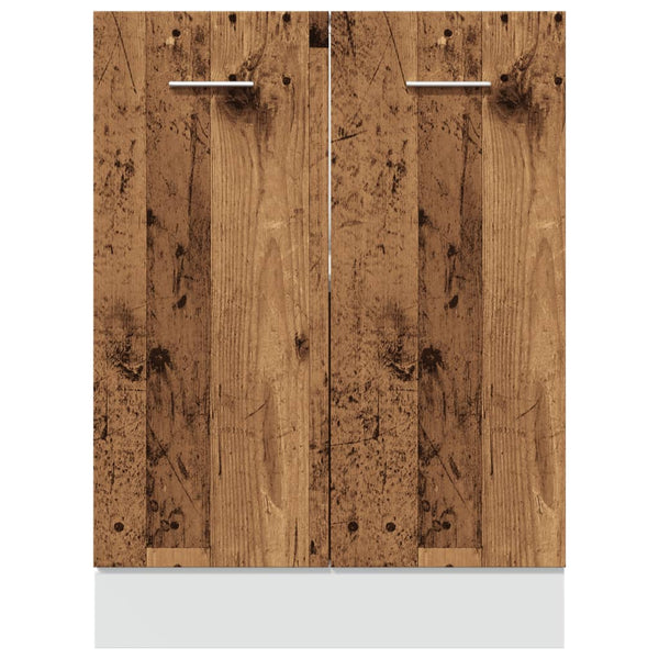 Vanha puu alakaappi Pompilas 60x46x81,5cm (engineered wood)