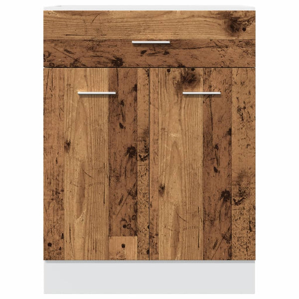 Vanha puu alalipastokaappi Pompilas 60x46x81,5cm (lastulevy)
