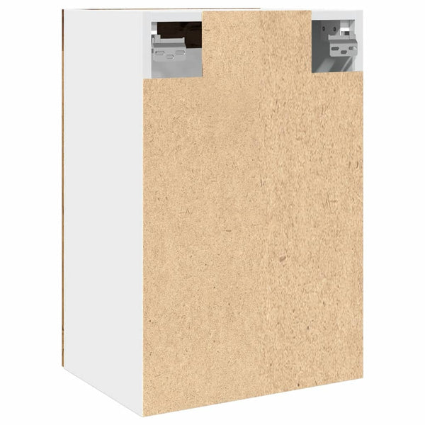Vanha puu seinäkaappi lasilla Pompilas 40x31x60cm (lastulevy)