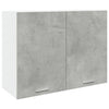 Wandhängeschrank Pompilas 80x31x60 cm, betongrau (Spanplatte)