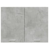 Wandhängeschrank Pompilas 80x31x60 cm, betongrau (Spanplatte)