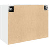 Wandhängeschrank Pompilas 80x31x60 cm, betongrau (Spanplatte)