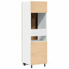 Alte Holzschrank für Kühlschrank Pompilas 60x57x207cm (Spanplatte)