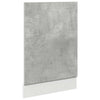 Graue Geschirrspülerfront Pompilas 45x3x67cm
