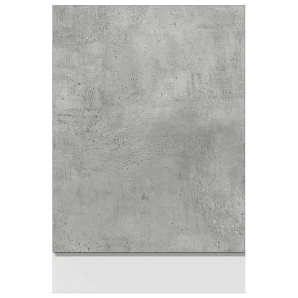 Graue Geschirrspülerfront Pompilas 45x3x67cm