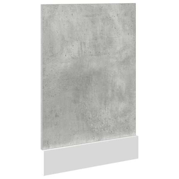 Graue Geschirrspülerfront Pompilas 45x3x67cm