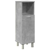 Betongrauer Badschrank Alecolina 30x30x95cm (Spanplatte)
