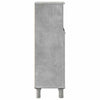 Betongrauer Badschrank Alecolina 30x30x95cm (Spanplatte)