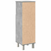 Betongrauer Badschrank Alecolina 30x30x95cm (Spanplatte)