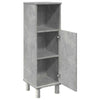 Betongrauer Badschrank Alecolina 30x30x95cm (Spanplatte)