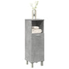 Betongrauer Badschrank Alecolina 30x30x95cm (Spanplatte)