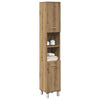 Handgefertigter Eichen-Badezimmerschrank Staji 30x30x179cm (Holz)