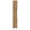 Handgefertigter Eichen-Badezimmerschrank Staji 30x30x179cm (Holz)