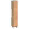 Handgefertigter Eichen-Badezimmerschrank Staji 30x30x179cm (Holz)