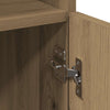 Handgefertigter Eichen-Badezimmerschrank Staji 30x30x179cm (Holz)
