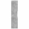 Badezimmerschrank Anghil 30x30x130cm betongrau (Spanplatte)