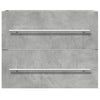 Waschtischunterschrank Betongrau Sydnee 60x38,5x48cm (Spanplatte)